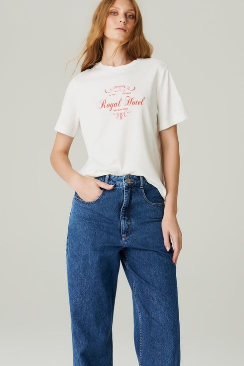 CALCA JEANS BAGGY MÉDIO